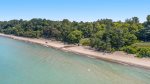 Pier Cove Beach on Lake Michigan